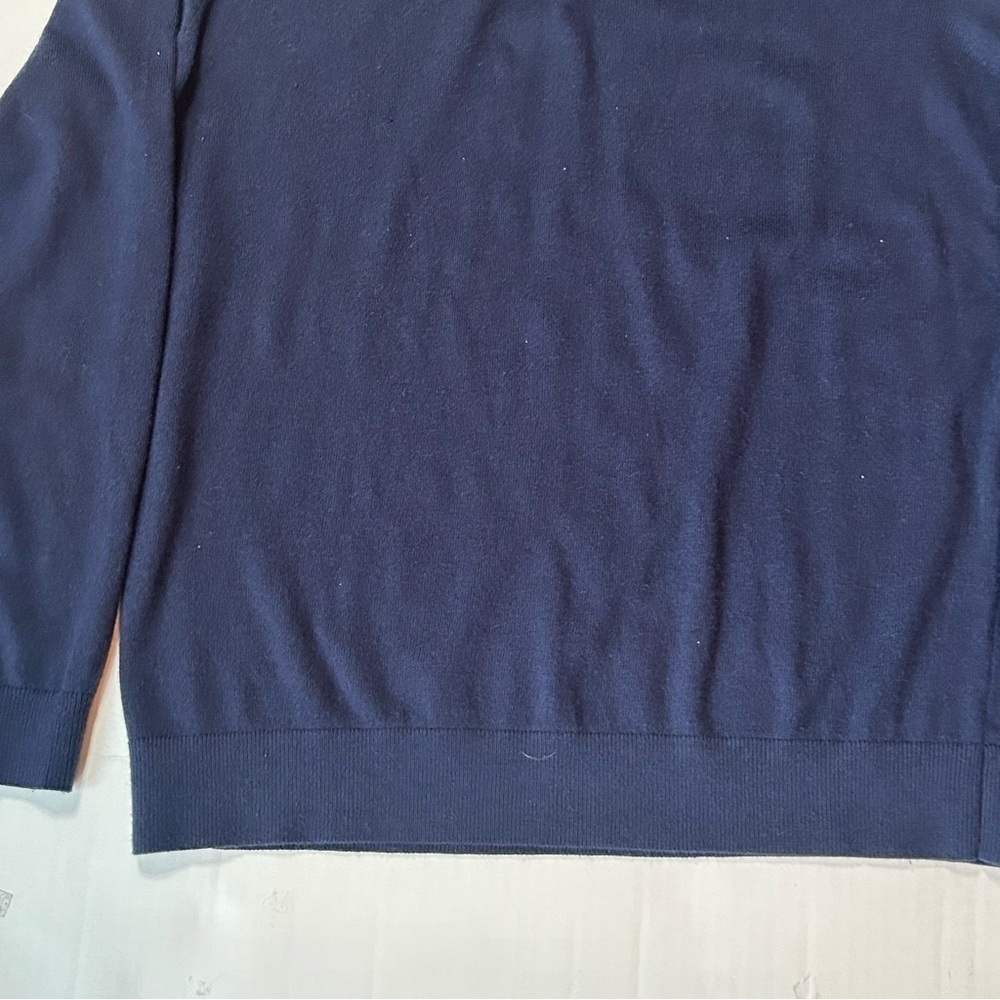 VTG Prestige Original SW-390 Men’s Pullover Sweater Wool Viscose Blend XL Blue - Picture 5 of 10